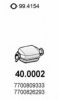 RENAU 7700413998 Catalytic Converter